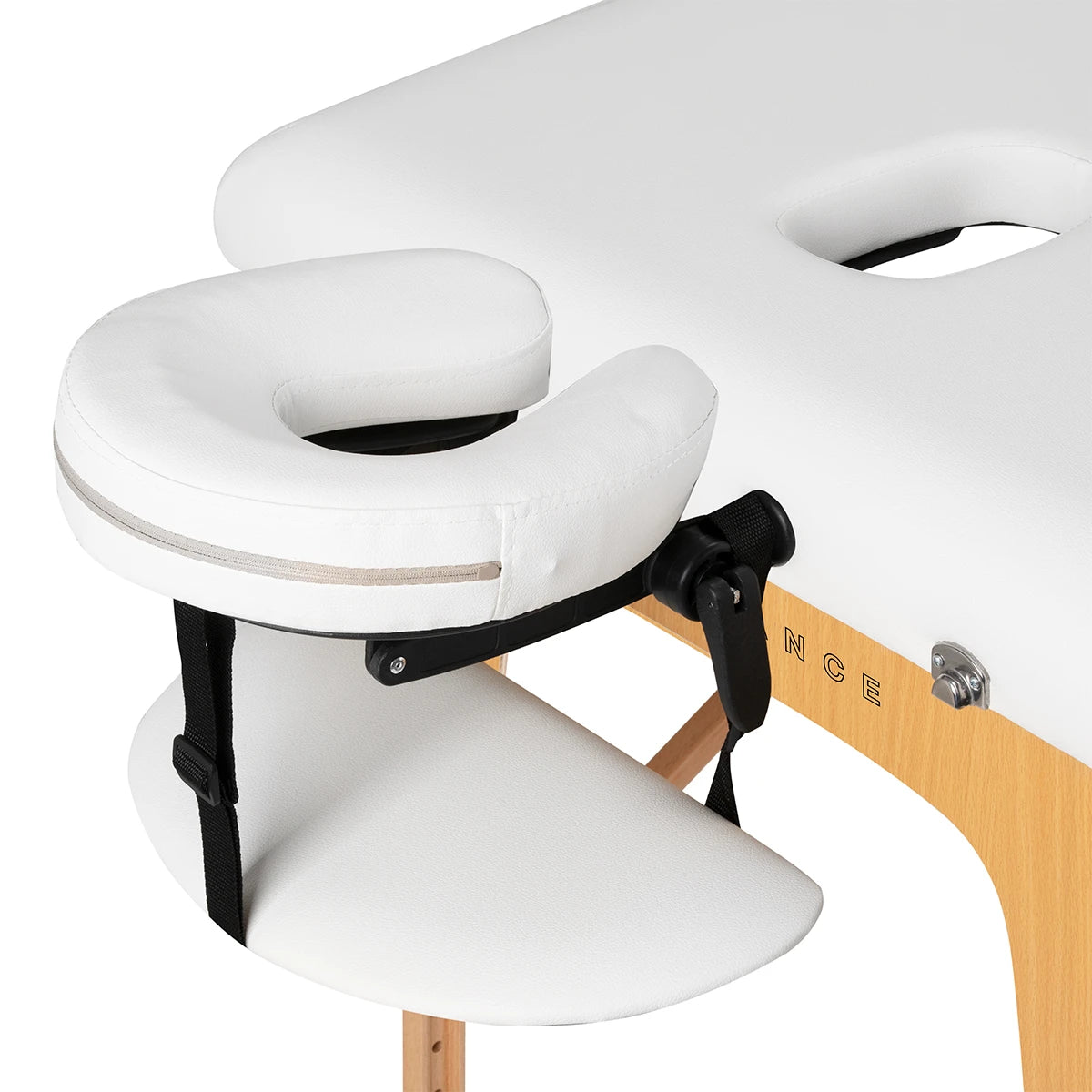 BALANCE wooden folding massage table 2 segment white