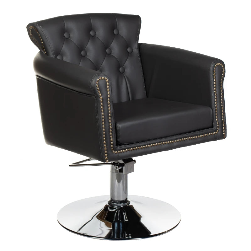 Hairdressing chair ALBERTO BH-8038, grey