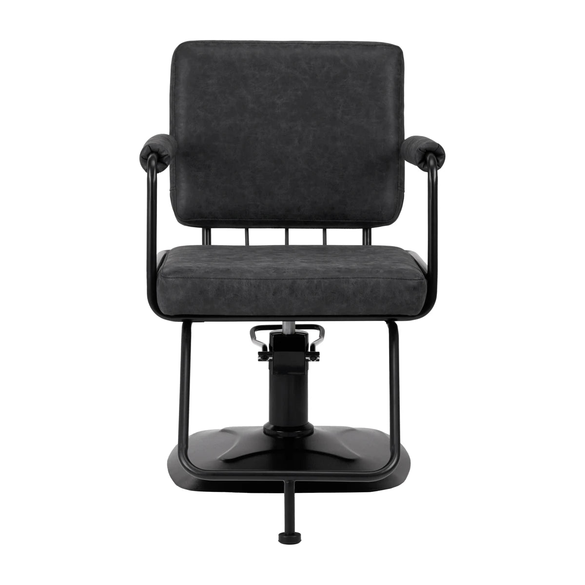 Hairdressing chair Gabbiano Katania Loft Old Leather black