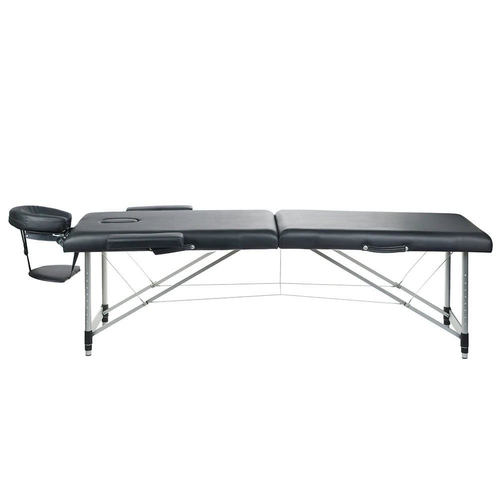 Folding massage table COMFORT 11, black