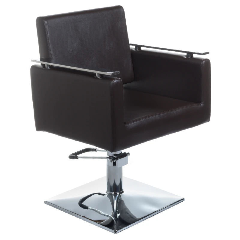 Hairdressing chair MILO BH-6333, brown