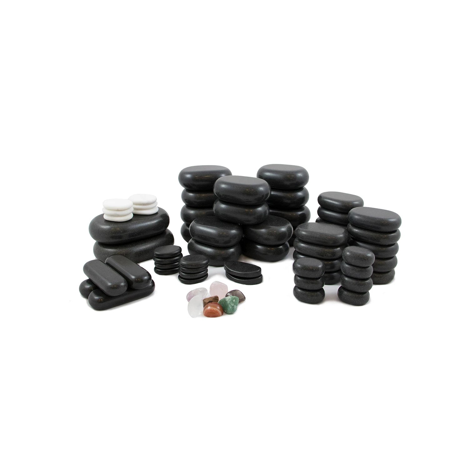 Hot Stone Set BREATHE 64 pcs