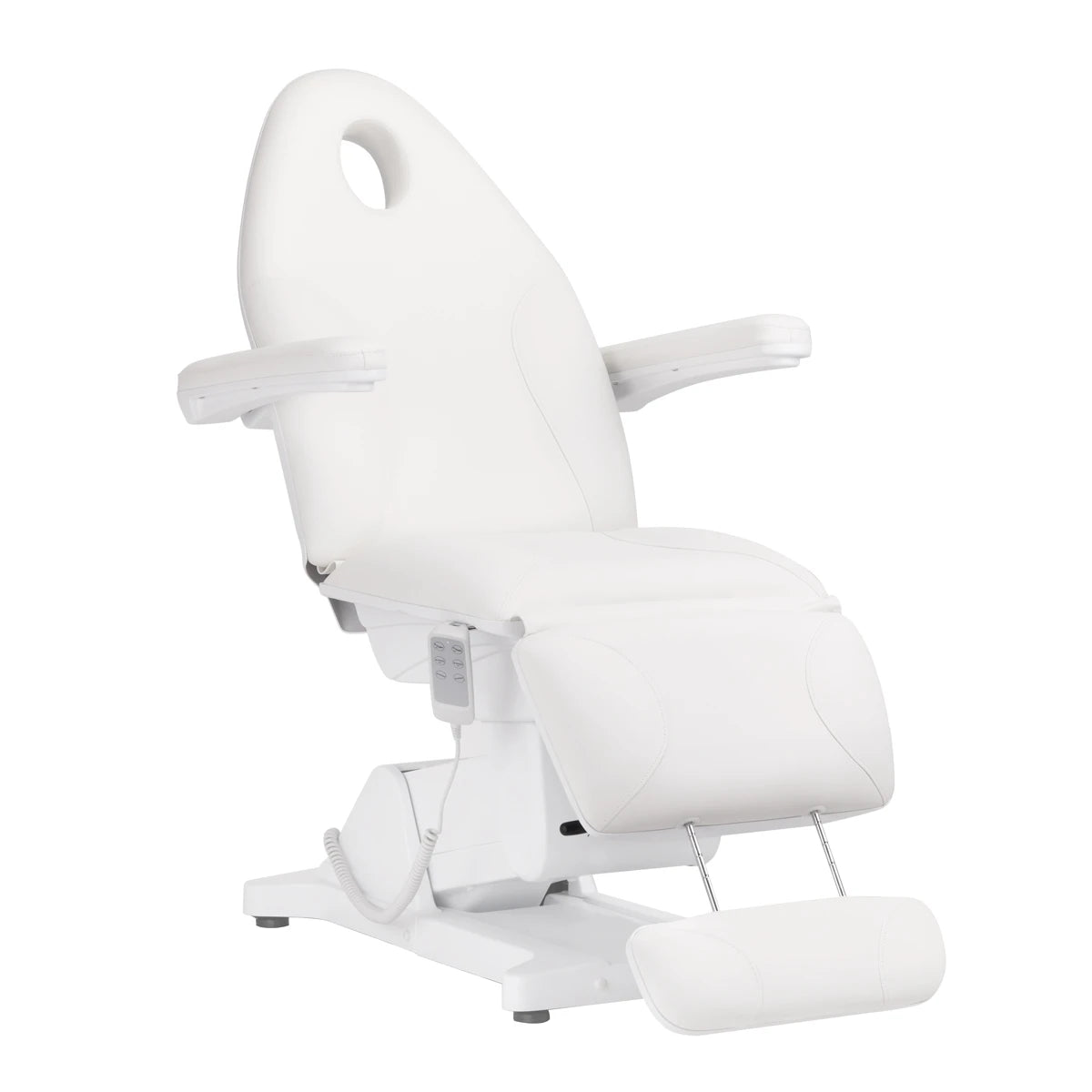 Beauty bed-couche SILLON BASIC, 3 motors, white