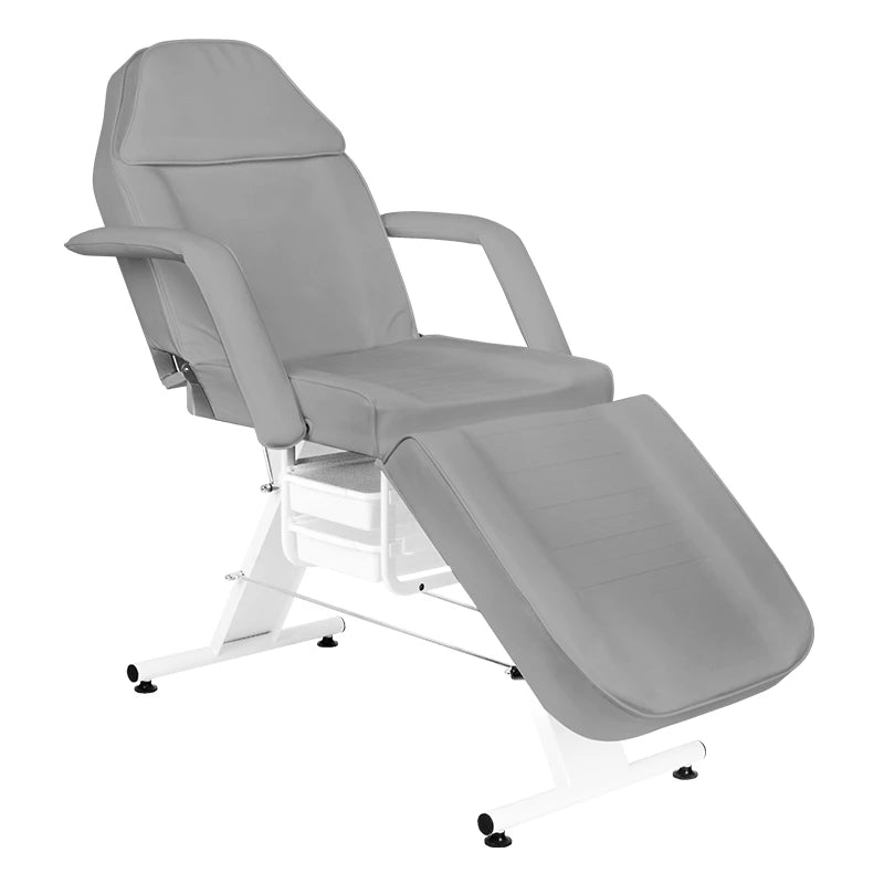 Cosmetic chair A 202 gray with litter boxes