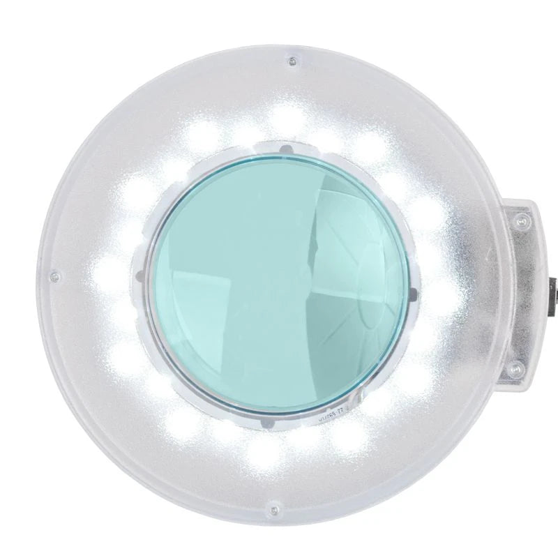 Set of armchair 210 + led magnifier lamp S5 + stool 302