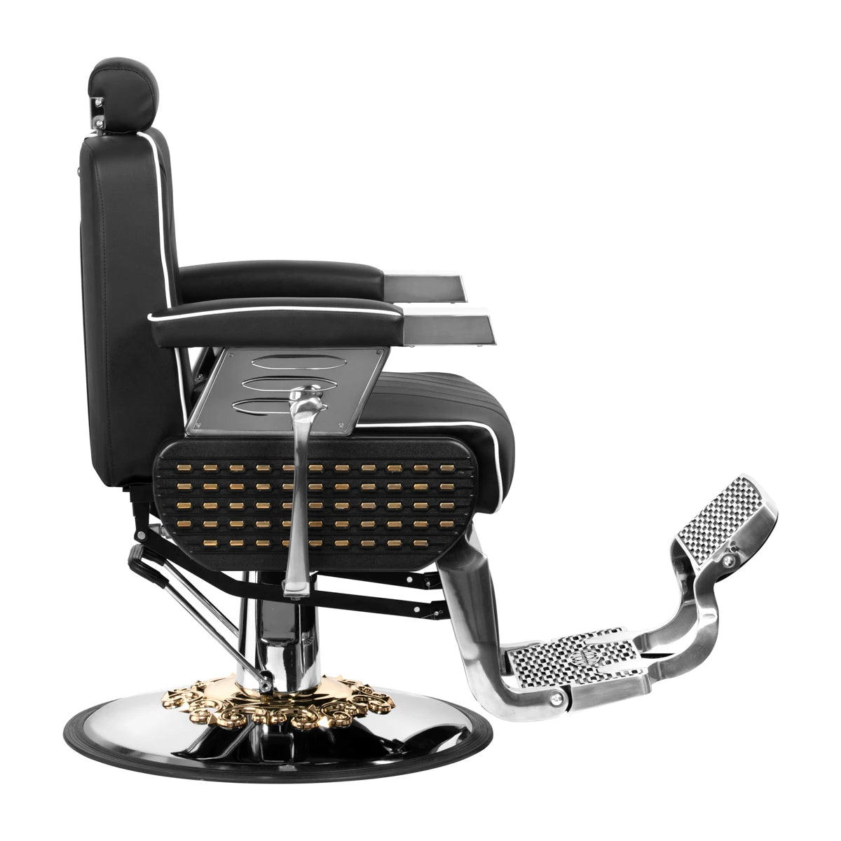 Barber Chair Gabbiano Livio black