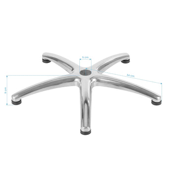 BASE FOR THE HAIRDRESSING CHAIR CROSS L008