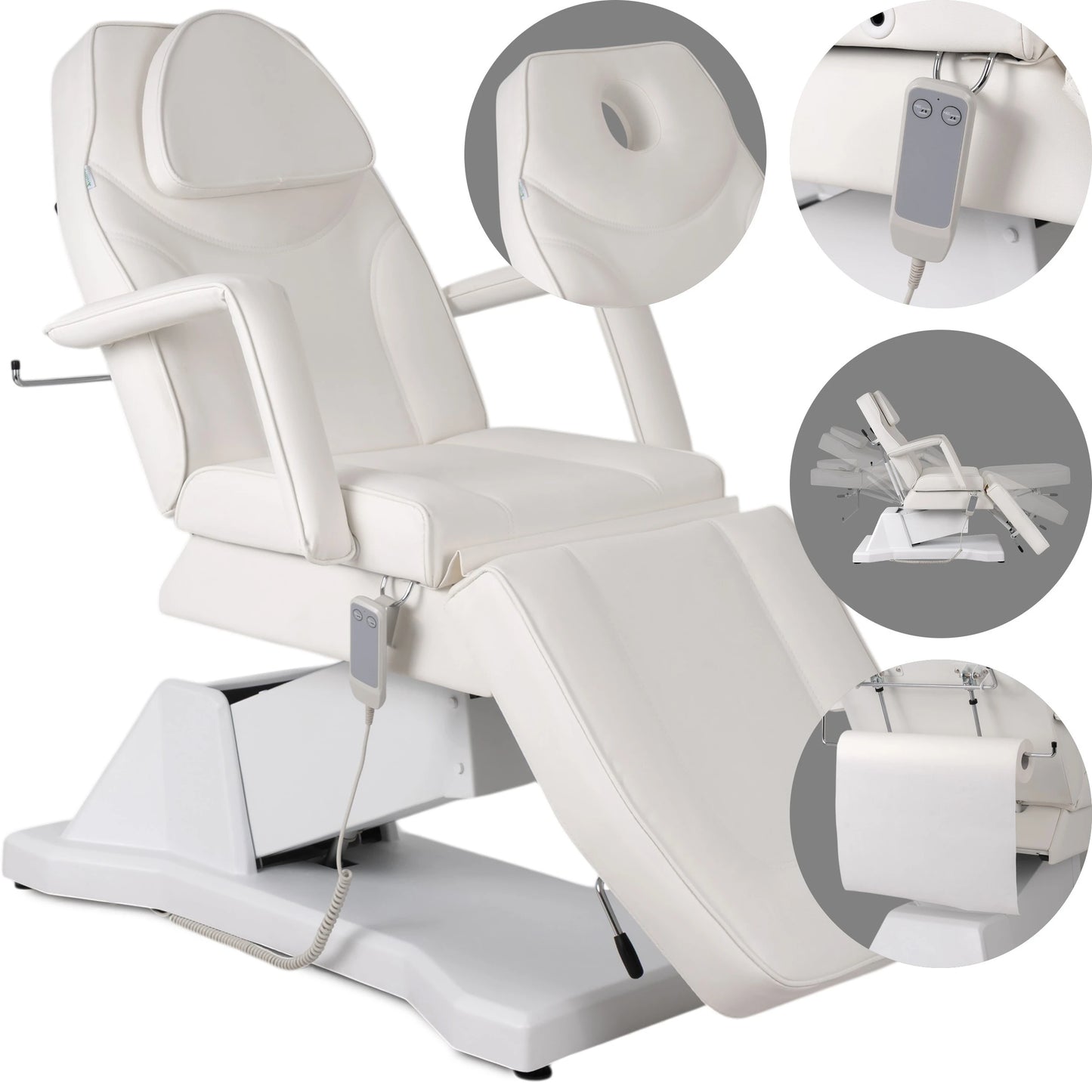Electric beauty chair Laris Touch Core k301 white