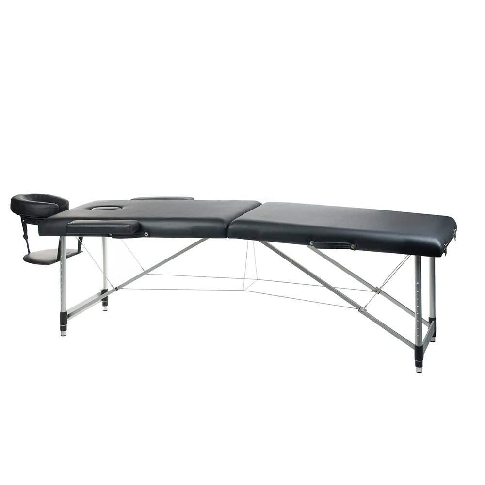 Folding massage table COMFORT 11, black