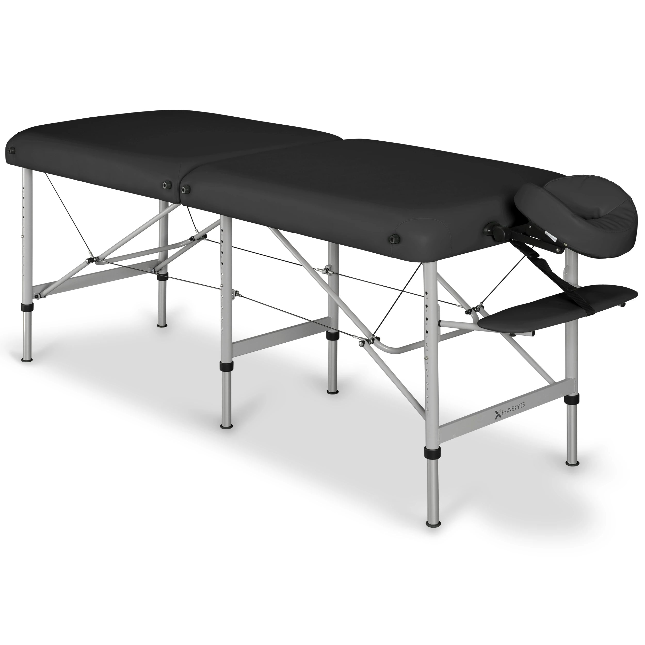 Massage Table Medmal Alu 60 Vinyl Flex K015 Black
