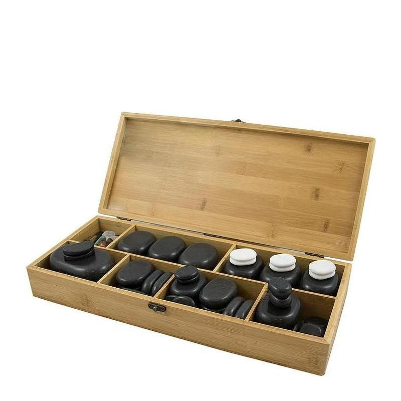 Hot Stone Set BREATHE 64 pcs