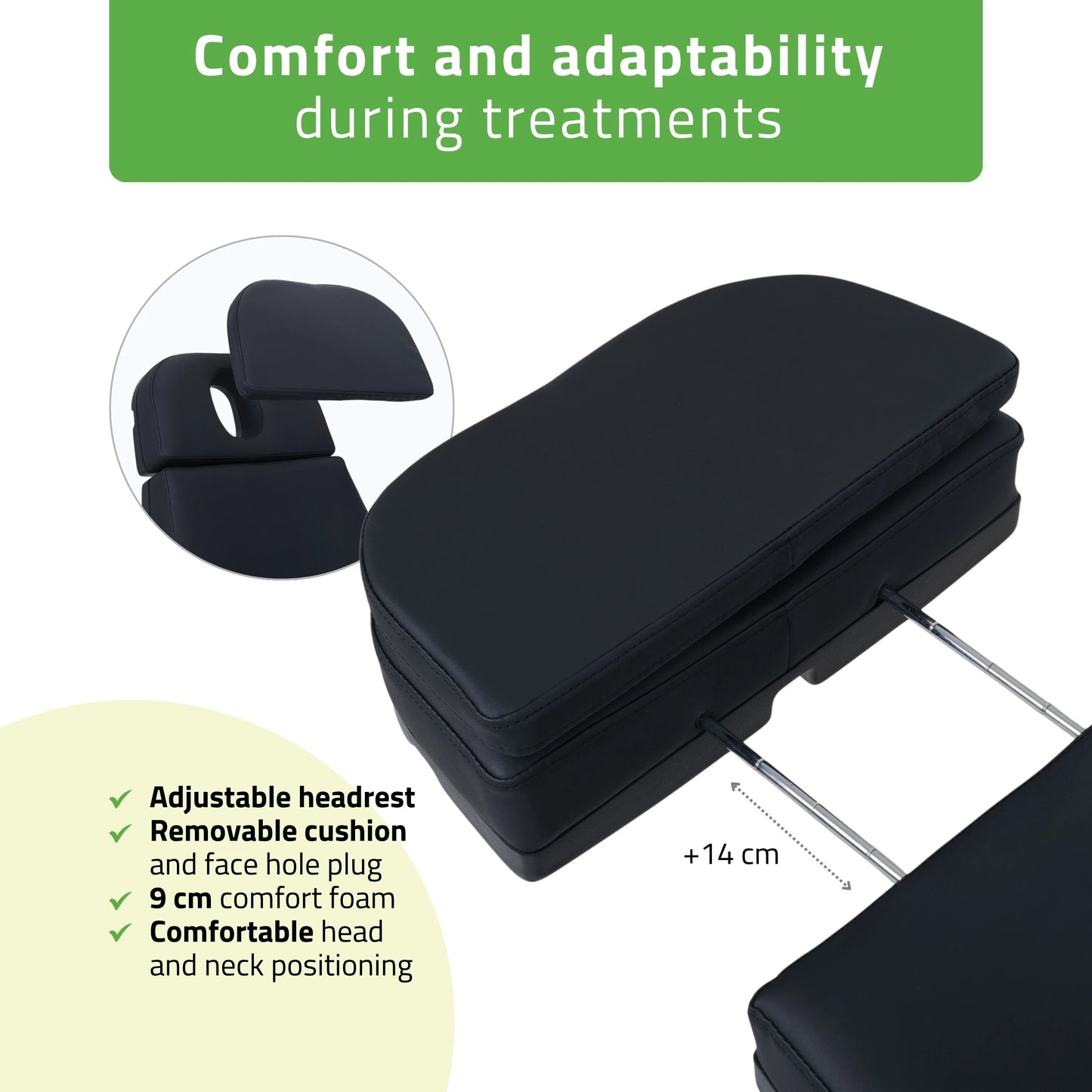 Electric beauty chair Selia PRO 4 Touch Core k315 black
