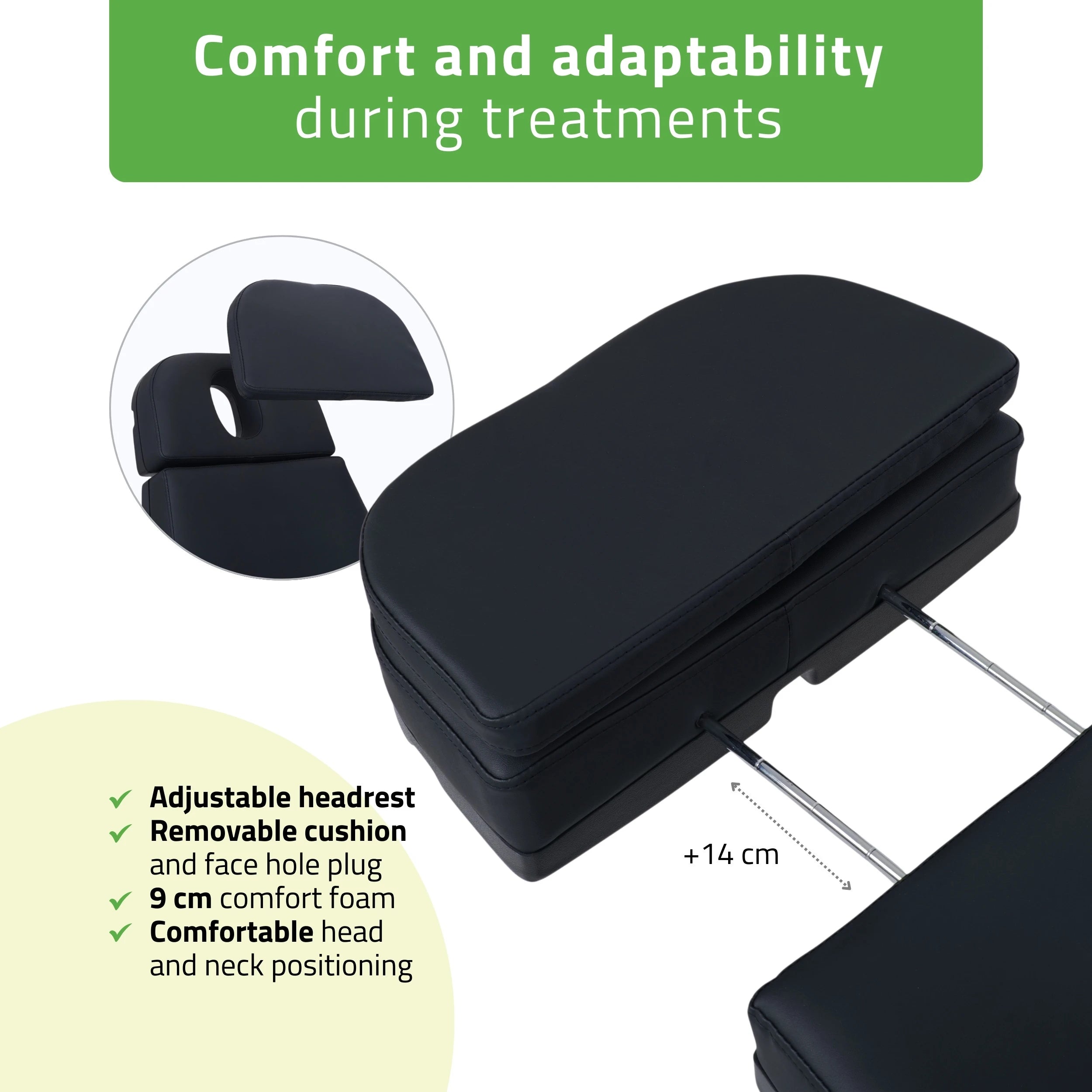 Electric beauty chair Selia PRO 4 Touch Core k315 black