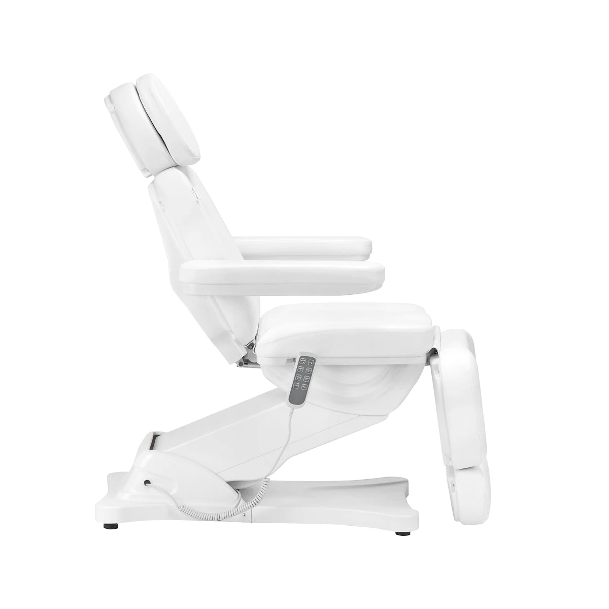 Beauty bed-couche SILLON CLASSIC, 4 motors, white with cradle