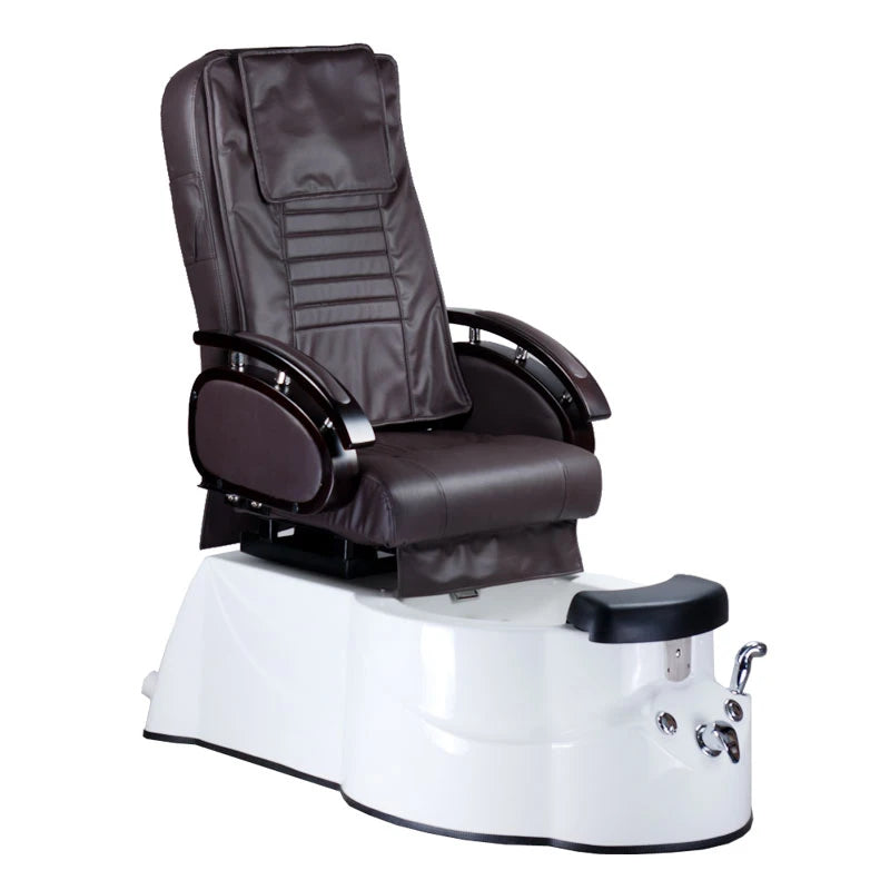 Pedicure Chair with massage BR-3820D, brown