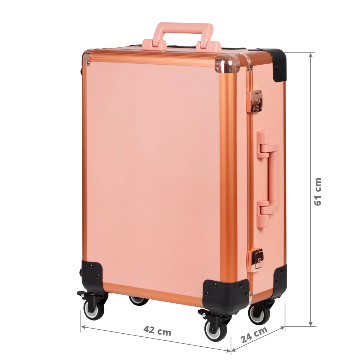 CASE PORTABLE STAND T-27 ROSE GOLD