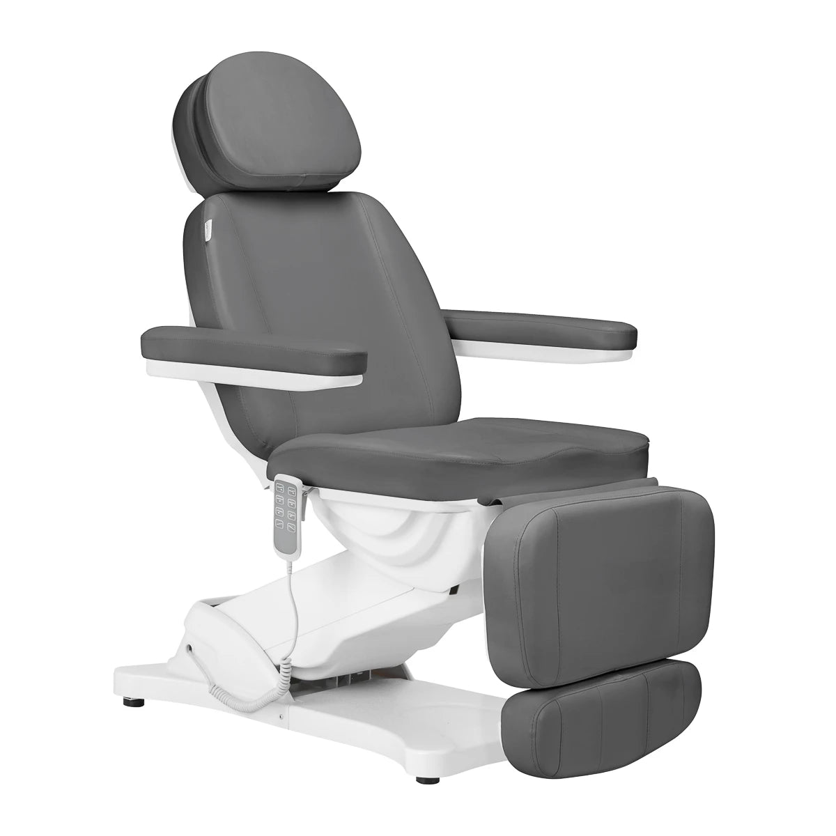 Beauty bed-couche SILLON CLASSIC, 4 motors, gray with cradle