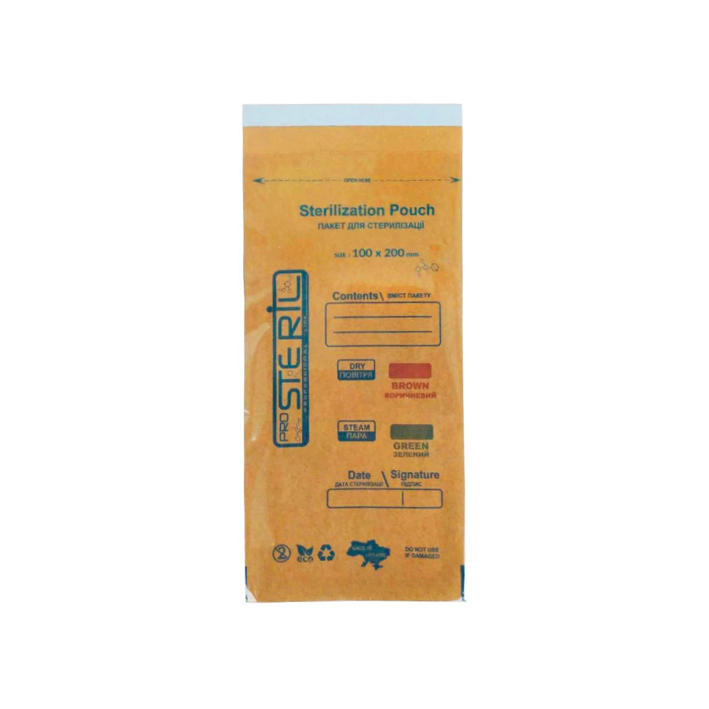 ProSteril Sterilization pouch (kraft bags) 100x200 brown 100 pcs.