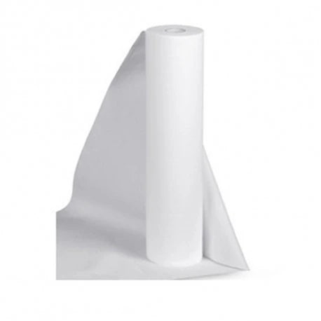 NON-woven SOFT bedsheet in roll with perforation 50cm (60x200m), white