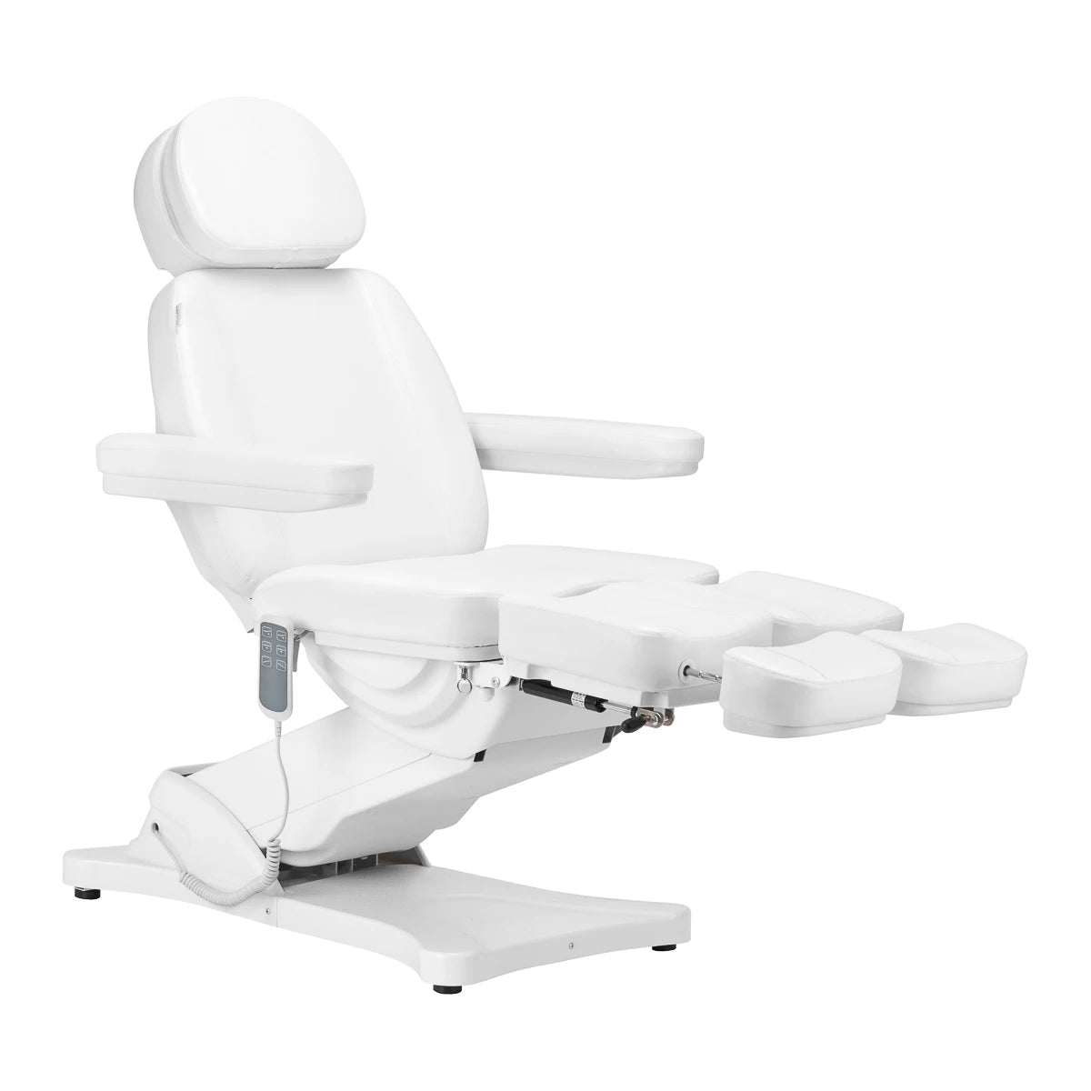 Pedicure Chair SILLON CLASSIC PEDI, 3 motors, white with cradle