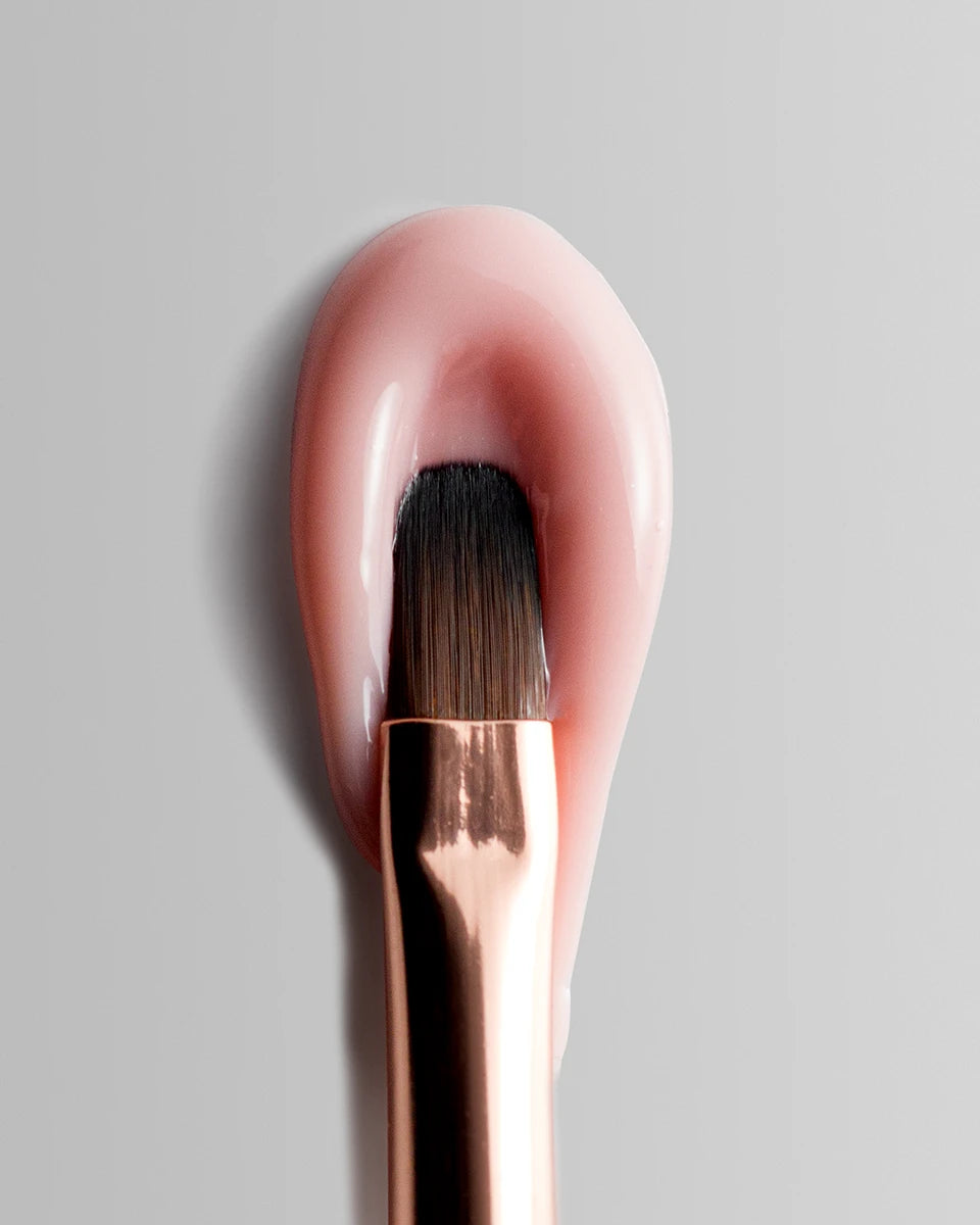 double-sided brush black (spatula rounded gel 9 mm)