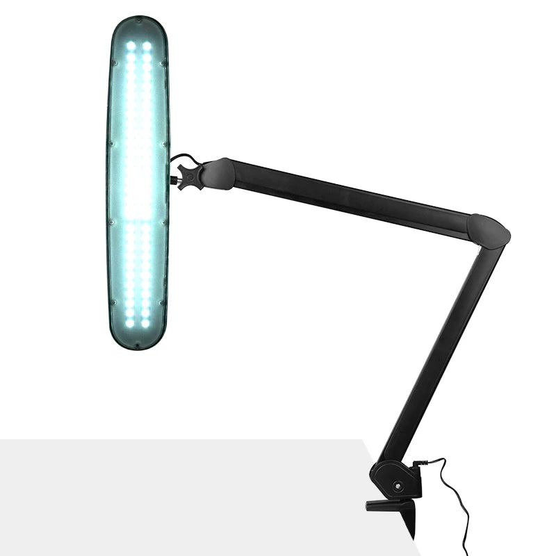 801st elegant LED work lamp with standard black vise
