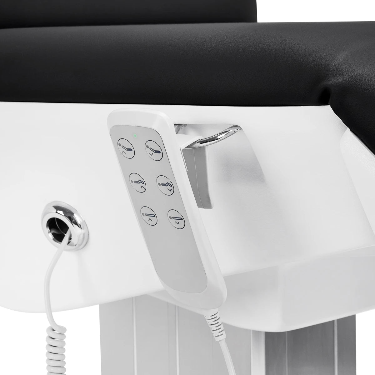 Cosmetic chair electr. 2240 Eclipse 3 actuators black with a cradle
