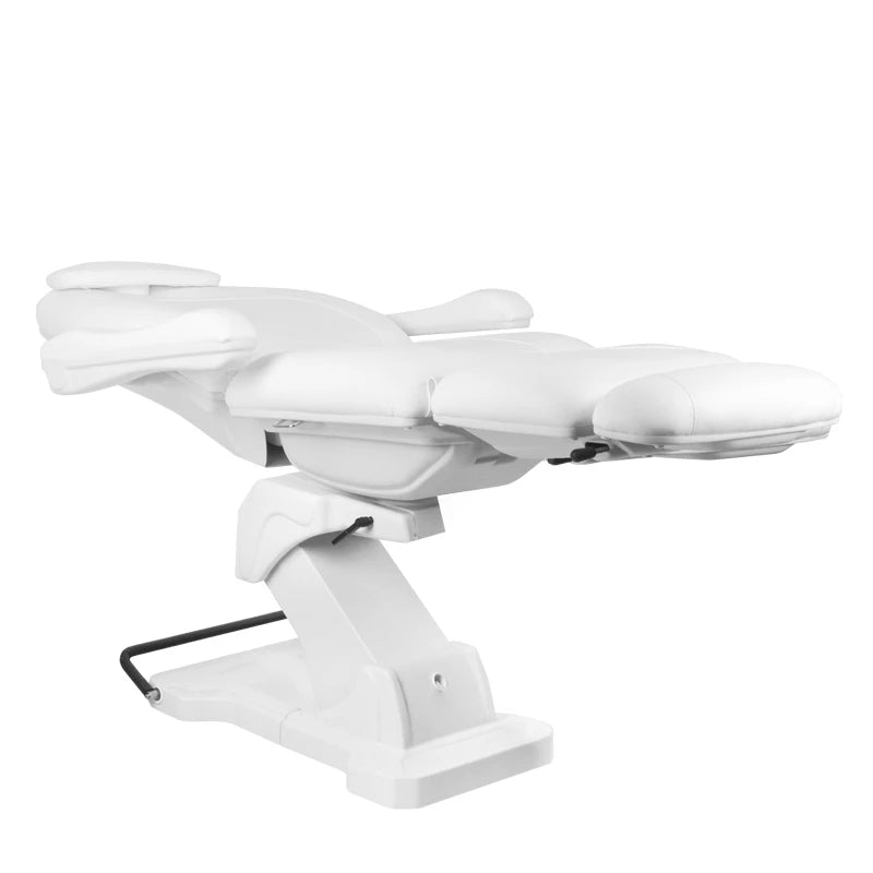 Beauty bed-couche 161, 3 motors, rotating, white