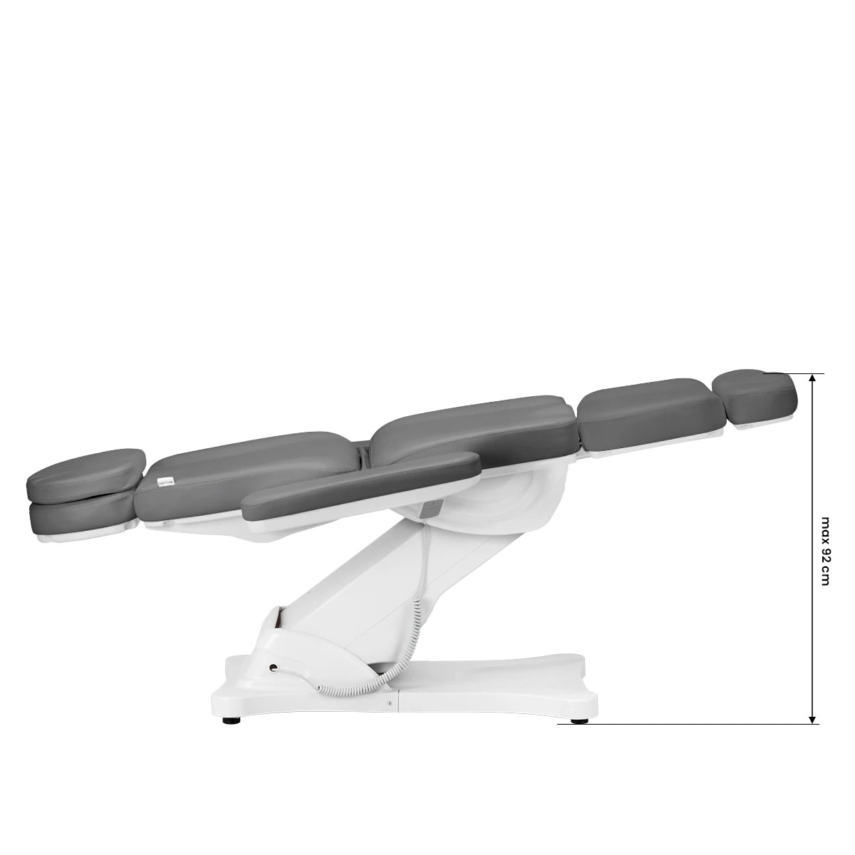 Beauty bed-couche SILLON CLASSIC, 4 motors, gray with cradle