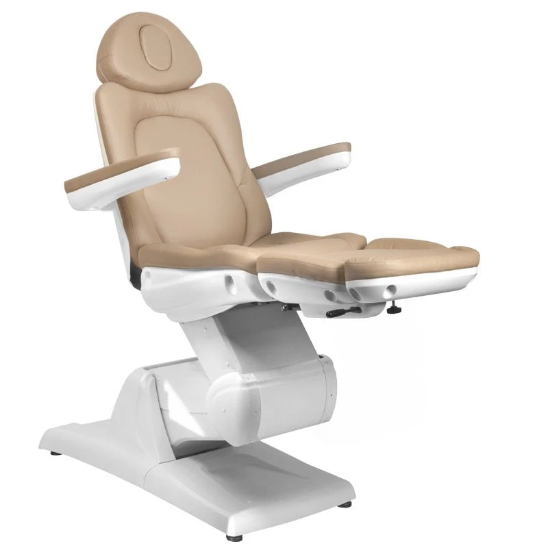 Beauty bed-couche AZZURRO 870, 3 motors, cappuccino