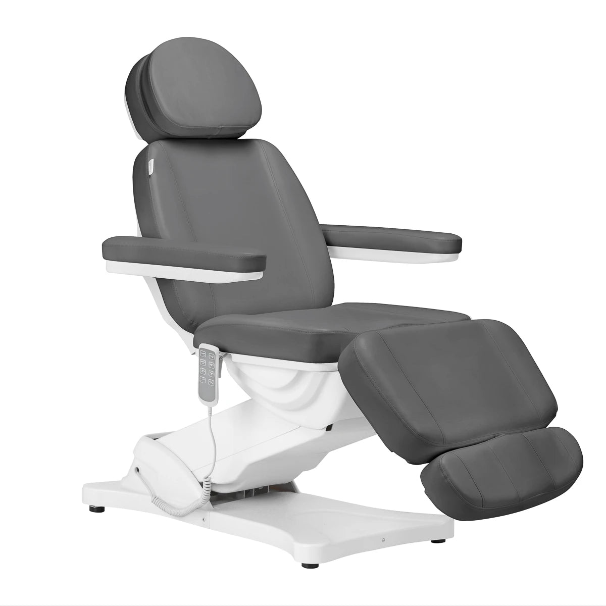 Beauty bed-couche SILLON CLASSIC, 4 motors, gray with cradle