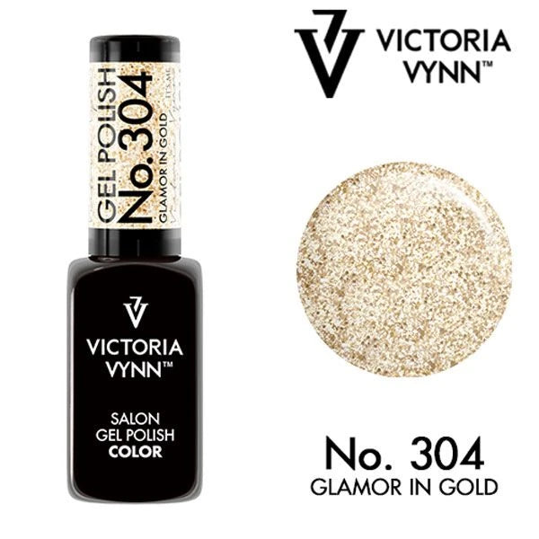 Gel polish 304 Glamor in Gold GP 8ml (In Space)