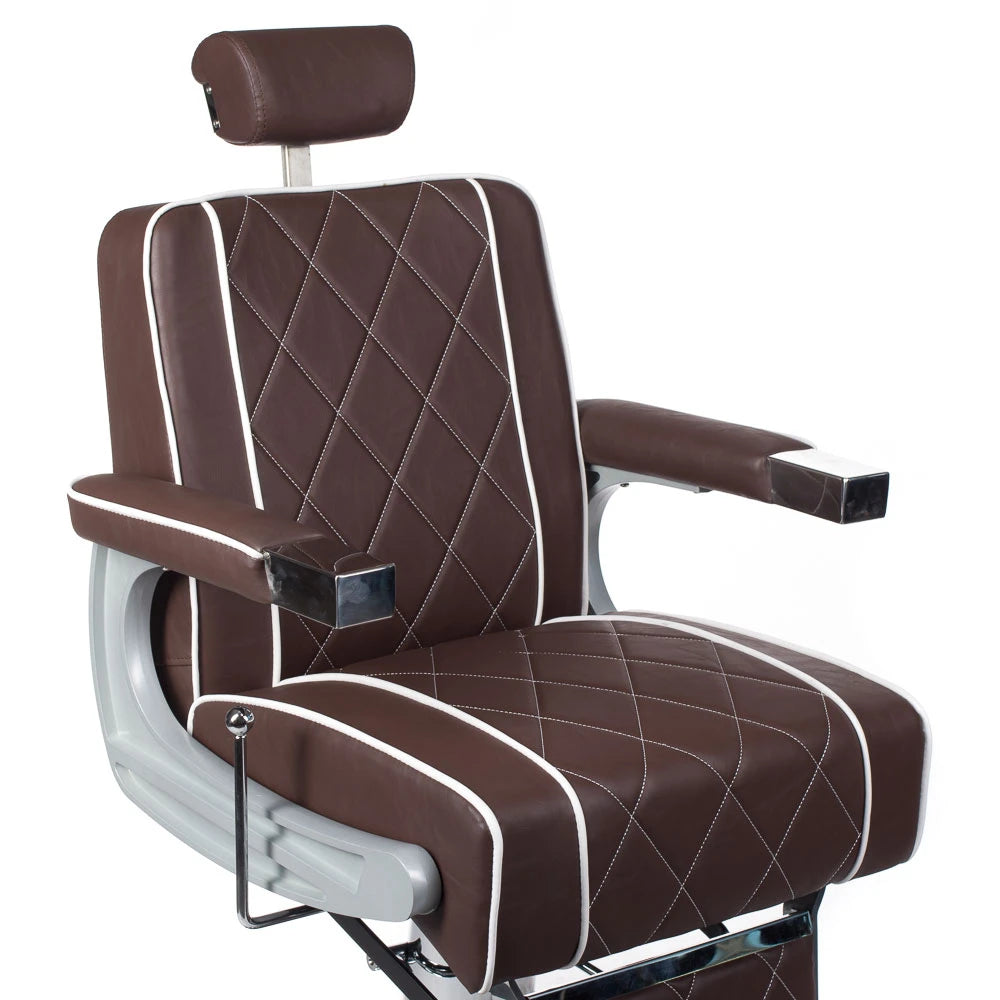Barber Chair ODYS BH-31825M, brown, matt
