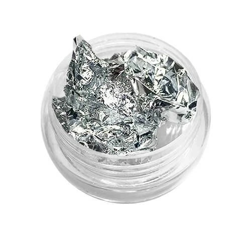 Soft foil for nail design "Silver"