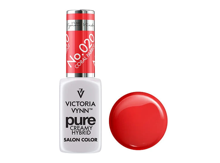 Gel polish 020 Coral Parrot PURE 8ml