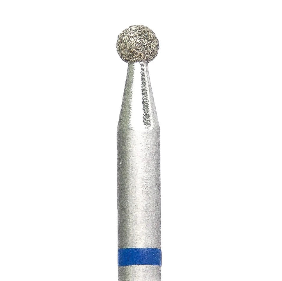 Diamond drill bit "ball" blue 027