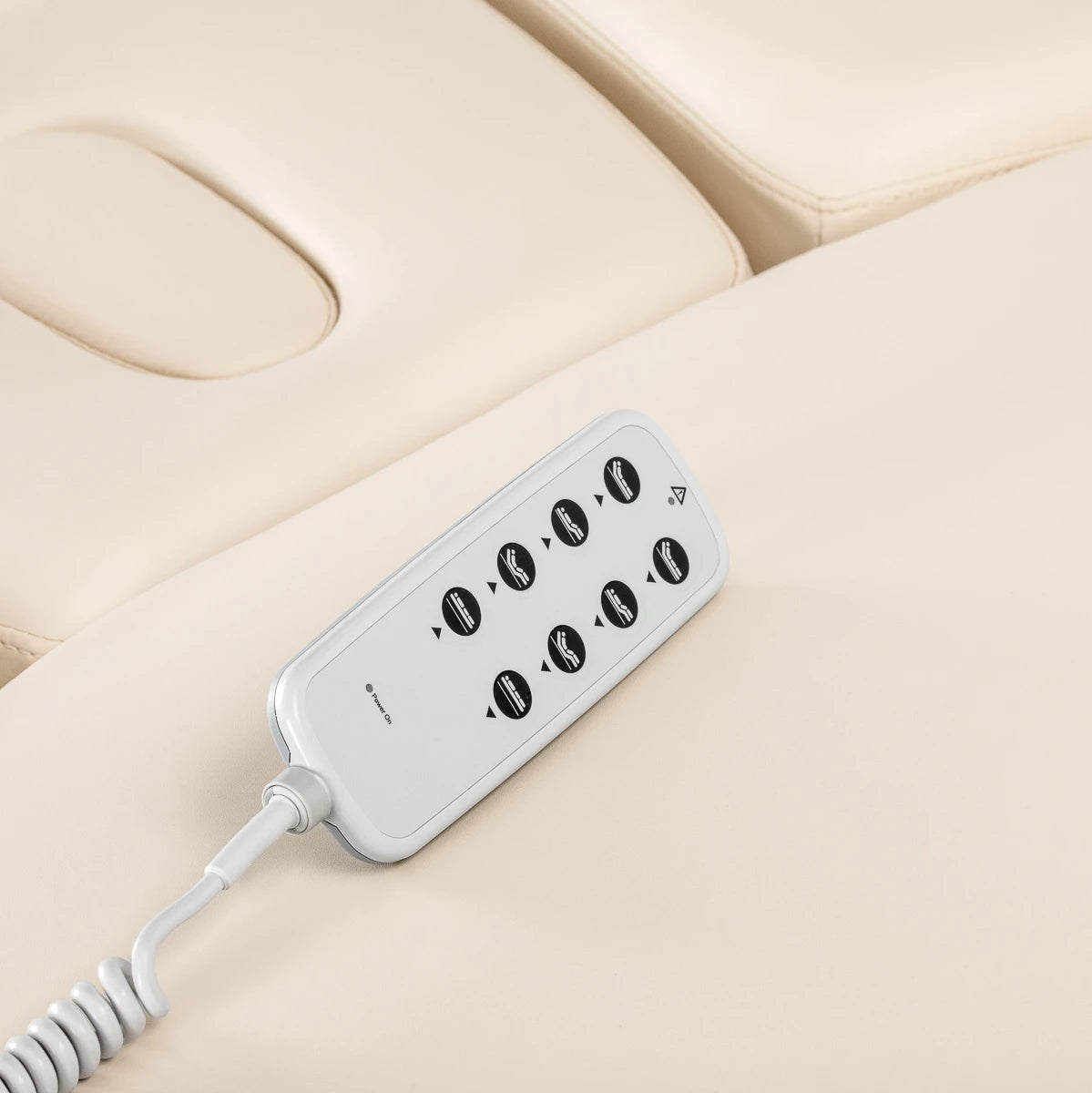 SPA lounger Sillon Relax cream with light brown base