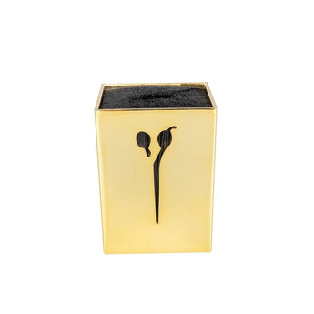 Gold scissors stand