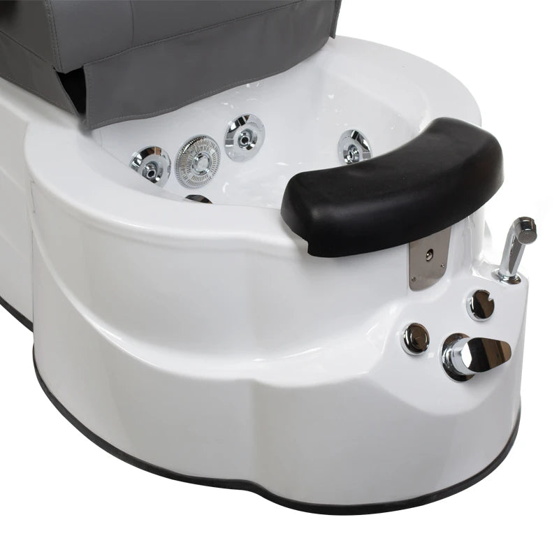 Pedicure Chair with massage BR-3820D, gray