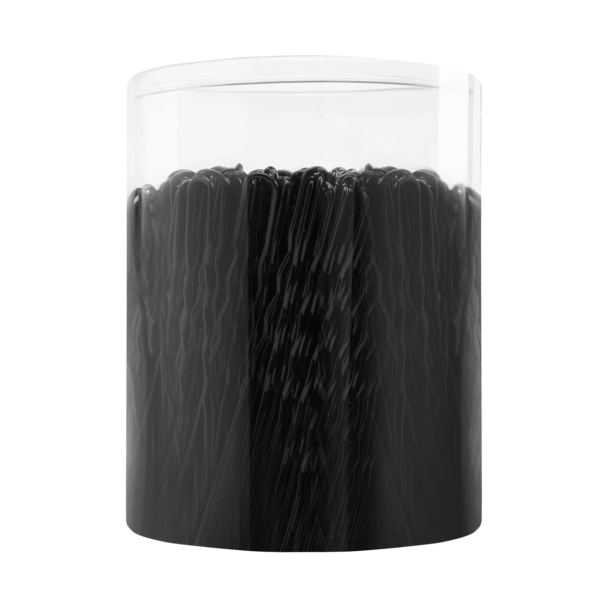 Hairdressing buns for hair e-65 300 pieces 6 cm black