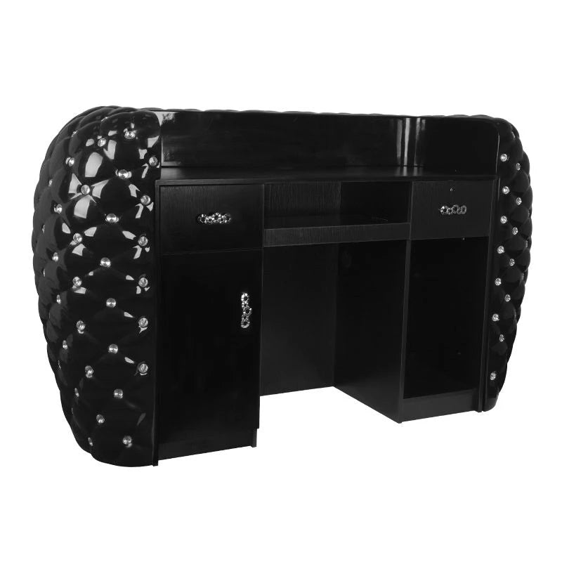 Reception desk, GABBIANO DIAMOND, black