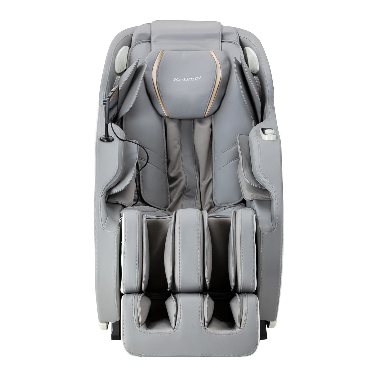 Massage chair 3D Sakura Maximus 809 white and grey