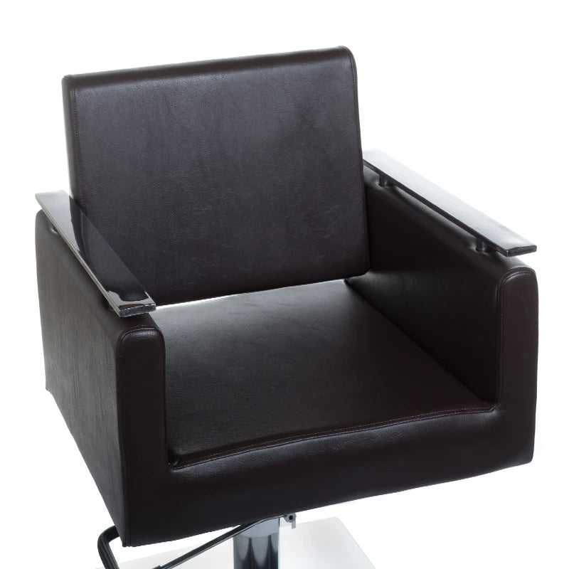 Hairdressing chair MILO BH-6333, brown