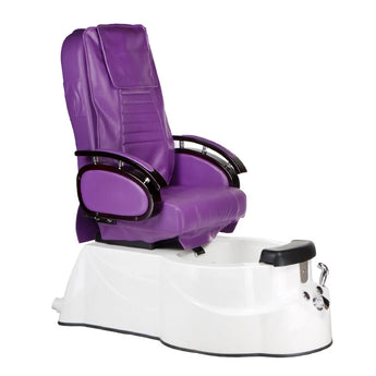 Pedicure Chair with massage BR-3820D, purple