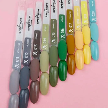 Gel Polish gold Spectrum 019, 7 ml