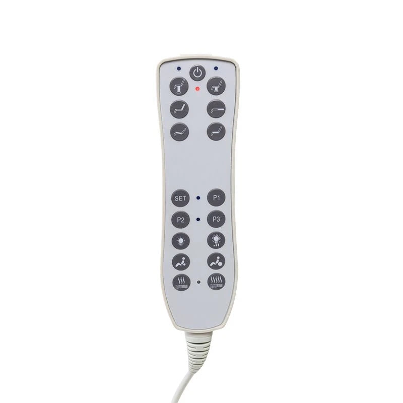 Pedicure Chair AZZURRO 708BS PEDI EXCLUSIVE, white, 3 motors, heated