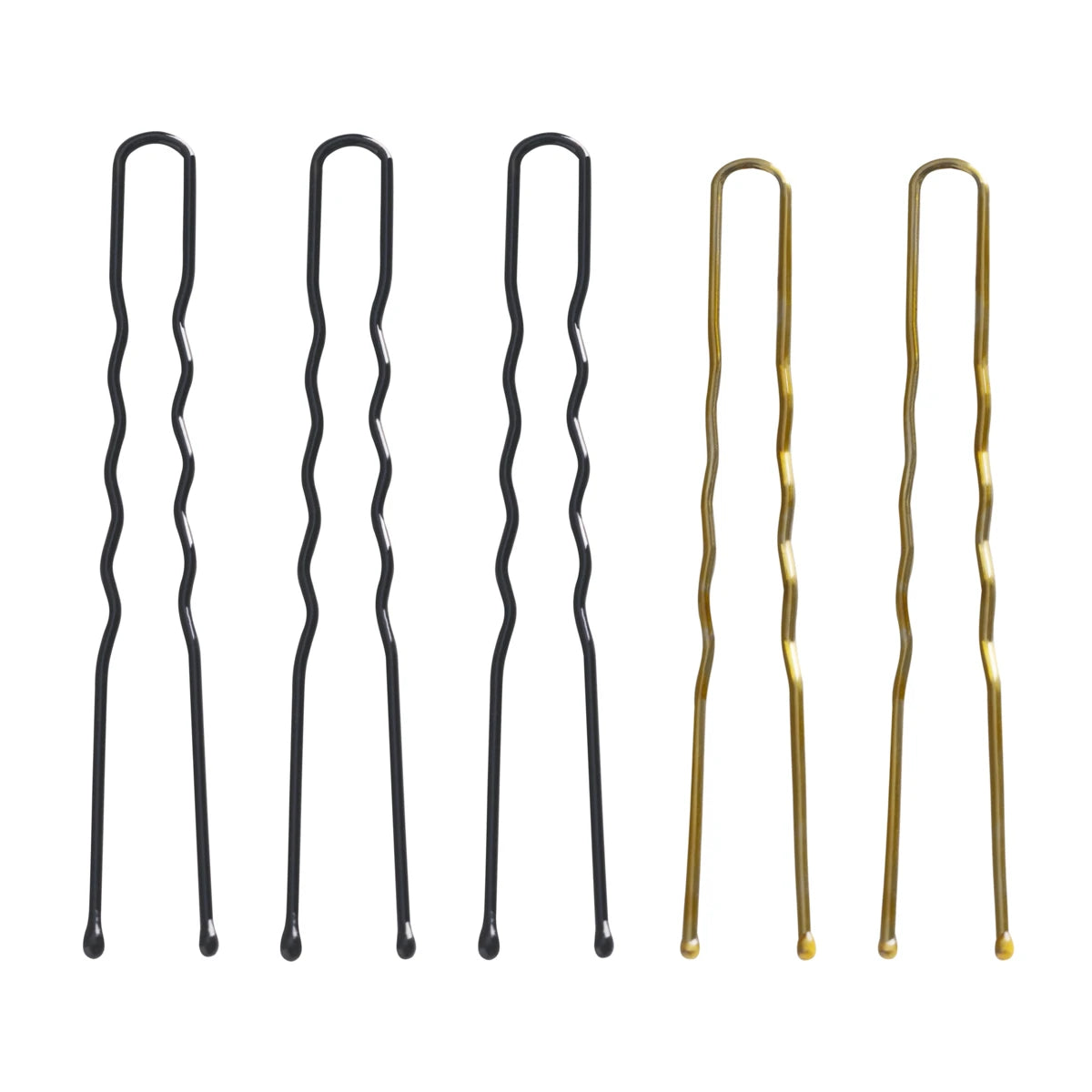 HAIRDRESSING BUNS FOR HAIR E-56 200 PCS. MIX