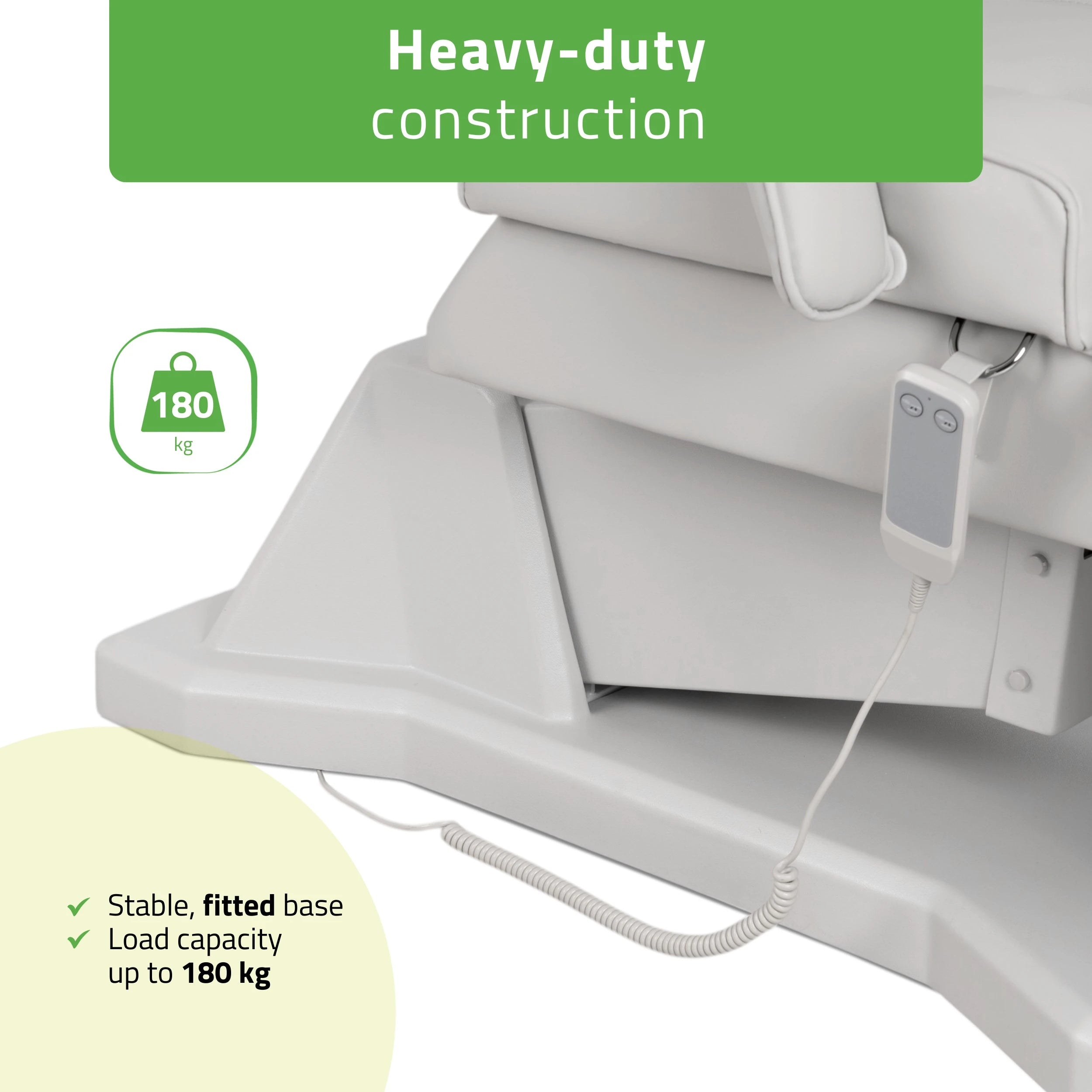 Electric beauty chair Laris Touch Core k329 grey