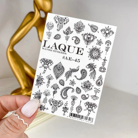 LAQUE - Nail slider #АЕ-45 (черный)