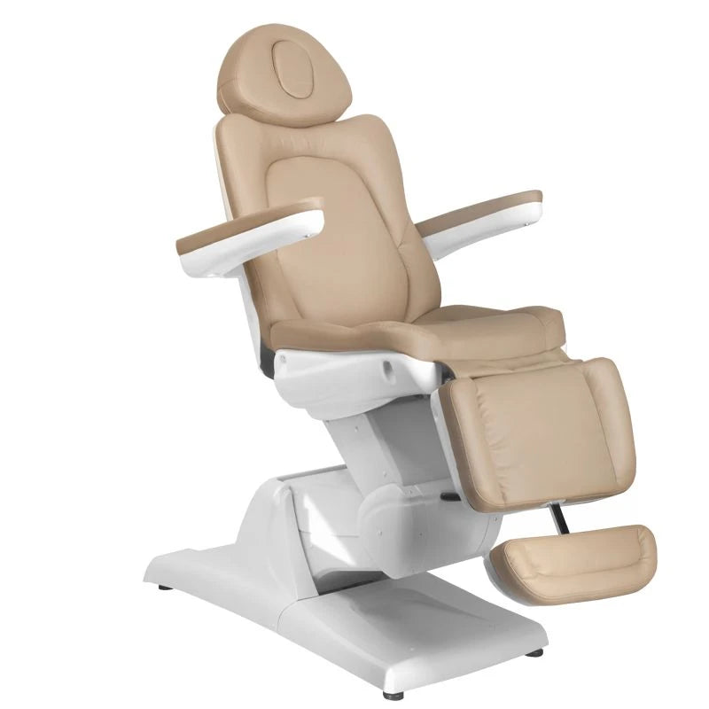 Beauty bed-couche AZZURRO 870, 3 motors, cappuccino